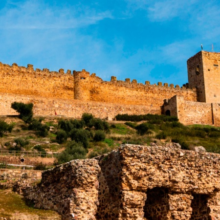 Castillo de Medellín. Extremadura.