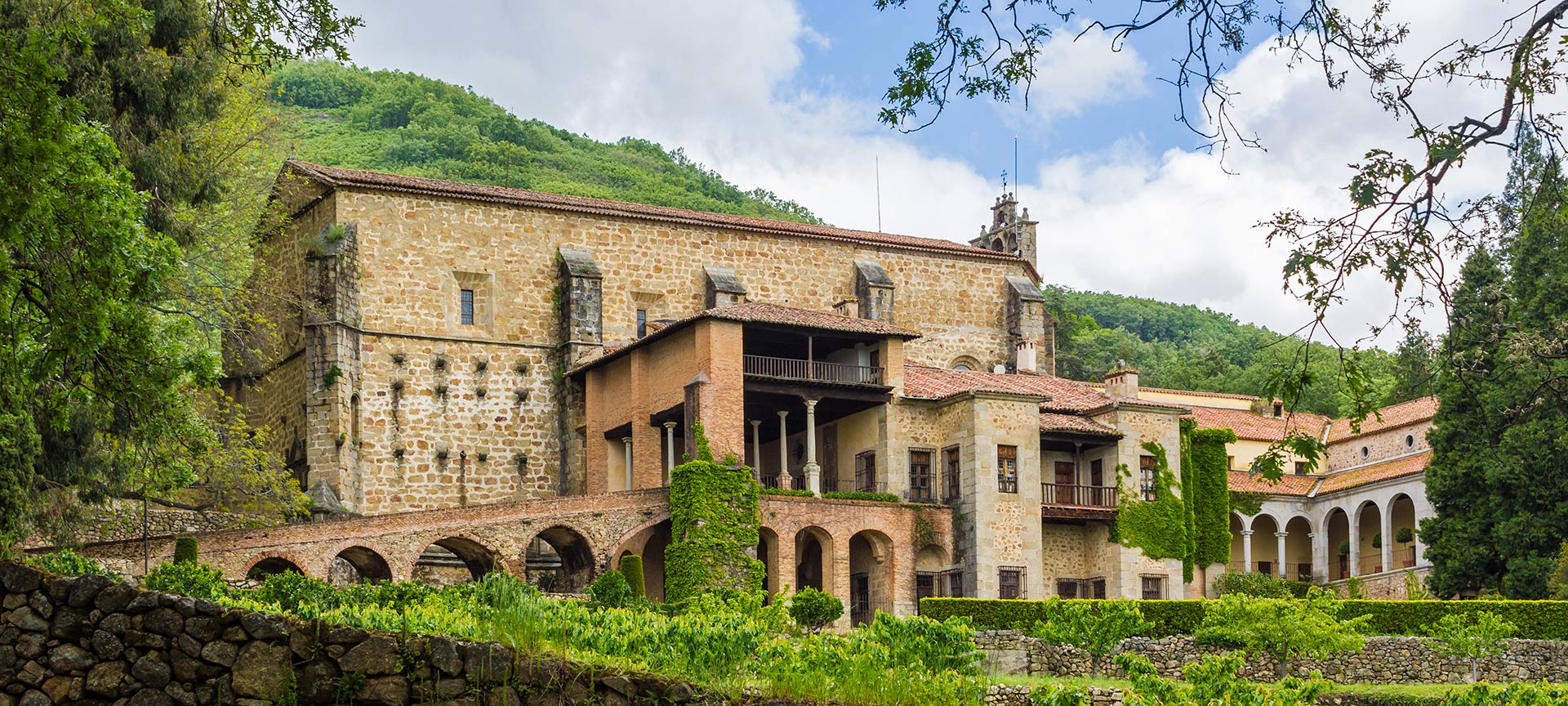 Cuacos de Yuste. Yuste Monastery. Cáceres
