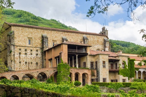 Cuacos de Yuste. Monastère de Yuste. Province de Cáceres