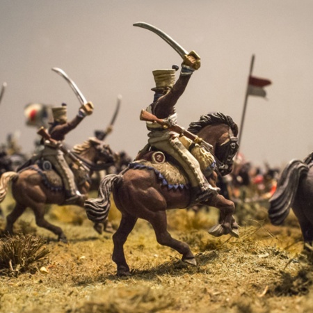 Museo Luis Morales. Diorama de la batalla de La Albuera