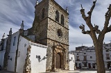 Igreja de Santa María Magdalena em Olivenza, em Badajoz (Extremadura)