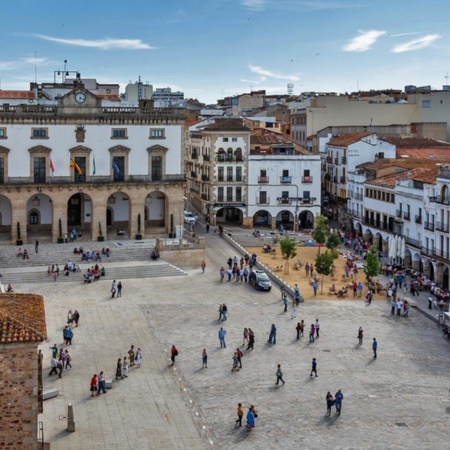 Grand place de Caceres
