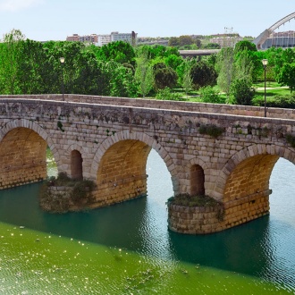 Ponte Romana sobre o rio Guadiana. Mérida.