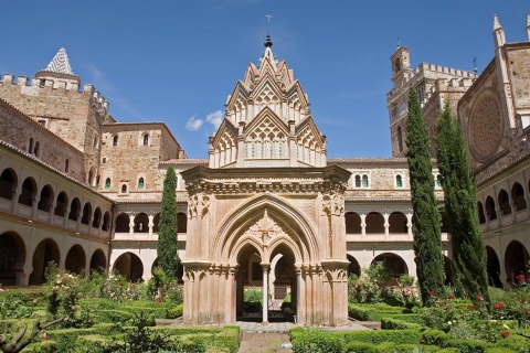 Gärten des Königlichen Klosters Nuestra Señora de Guadalupe