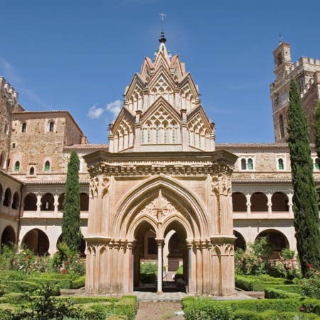 Jardins do Mosteiro Real de Nossa Senhora de Guadalupe