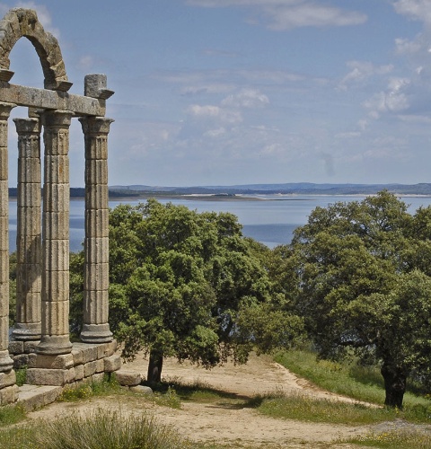 Ruinas romanas de Augustobriga. Cáceres