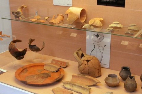 Sala del Museo Arqueológico del Castro de Viladonga