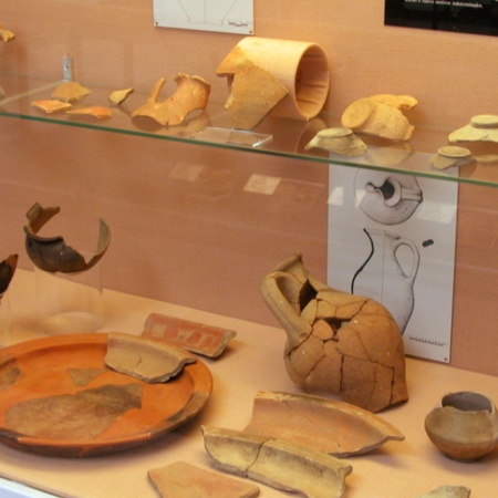 Sala del Museo Arqueológico del Castro de Viladonga