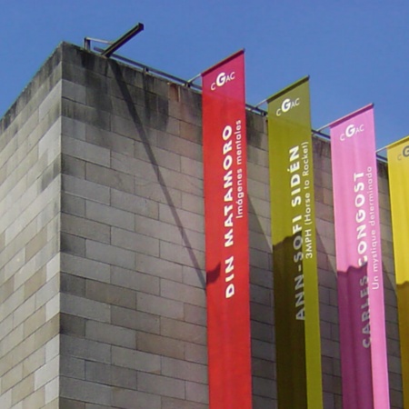 Galicyjskie Centrum Sztuki Współczesnej na zewnątrz, Santiago de Compostela