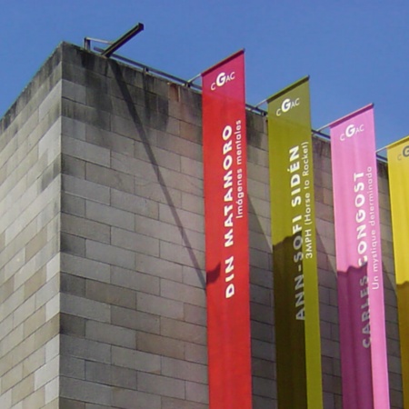 Extérieur du Centre galicien d'art contemporain, Saint-Jacques-de-Compostelle