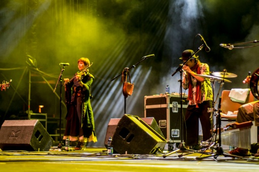 Vorführung auf dem Internationalen Keltischen Festival in Ortigueira