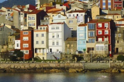 Veduta di A Guarda (Pontevedra, Galizia)