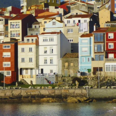 View of A Guarda (Pontevedra, Galicia)