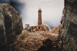 Leuchtturm am Cabo Vilán