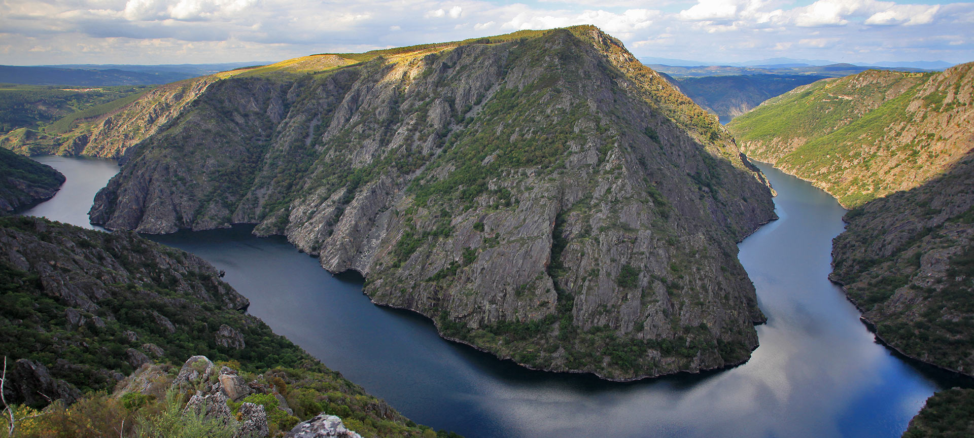 Vue du canyon du Sil