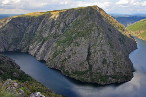 Veduta del canyon del fiume Sil