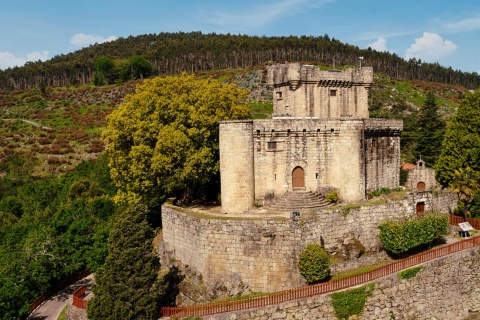 Castillo de Sobroso en Pontevedra, Galicia