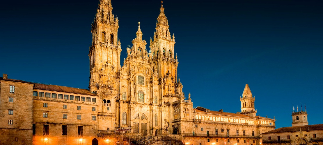 Kathedrale von Santiago de Compostela (Galicien)