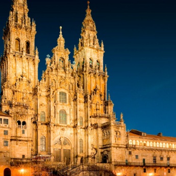 Kathedrale von Santiago de Compostela (Galicien)