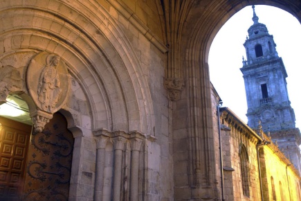 Blick auf die Kathedrale von Lugo (Galicien)