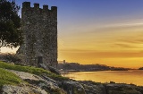 As Torres de Oeste de Catoira, em Pontevedra (Galícia)