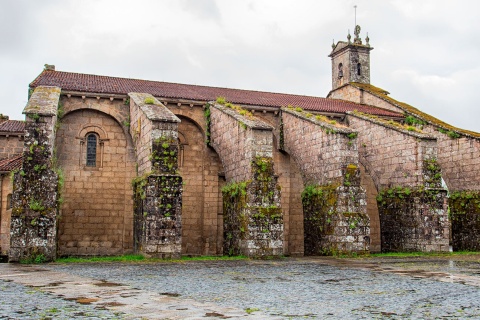 Соборная церковь Санта-Мария-ла Реаль-де-Сар. Сантьяго-де-Компостела