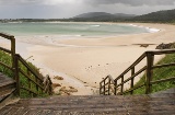 Praia de San Jorge de Ferrol (A Corunha, Galícia)