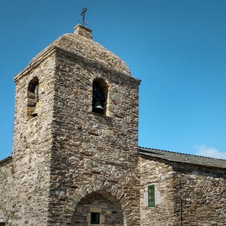 Kościół Santa María A Real w O Cebreiro, Galicja