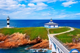 Illa Pancha lighthouse, Ribadeo