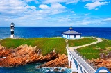 Leuchtturm auf der Pancha-Insel, Ribadeo