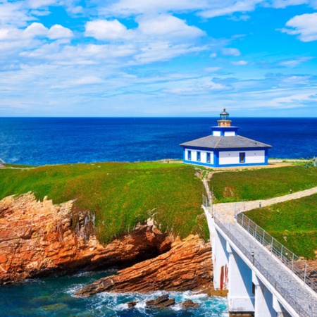 Illa Pancha lighthouse, Ribadeo