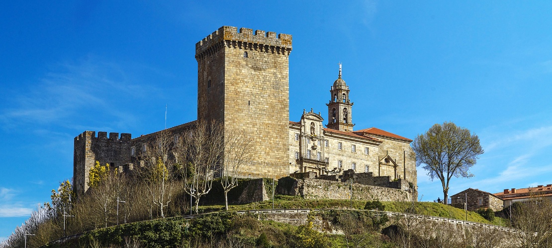 Monumentalny kompleks San Vicente del Pino w Monforte de Lemos, Lugo
