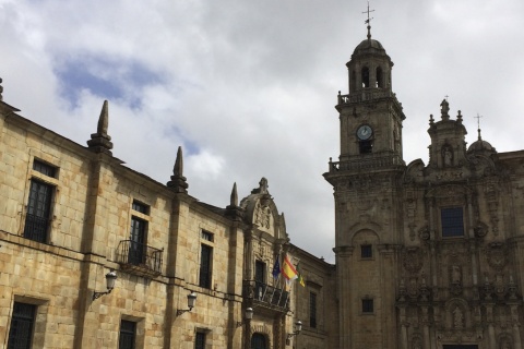 Monastery of San Salvador de Villanueva in Lourenzá (Lugo, Galicia)