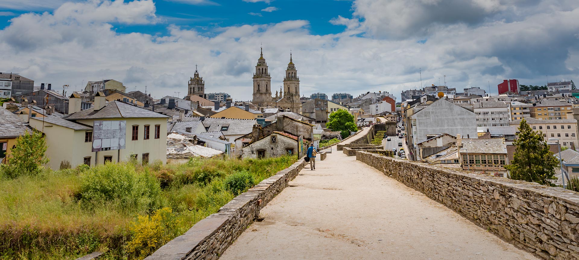 View of Lugo, Galicia