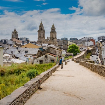 Vista de Lugo, Galicia