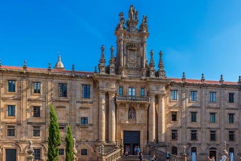 Klasztor San Martín Pinario. Santiago de Compostela