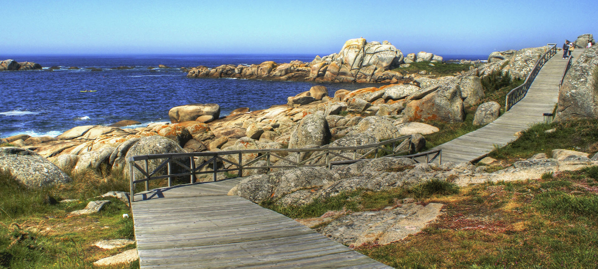 San Vicente beach in O Grove (Pontevedra, Galicia)