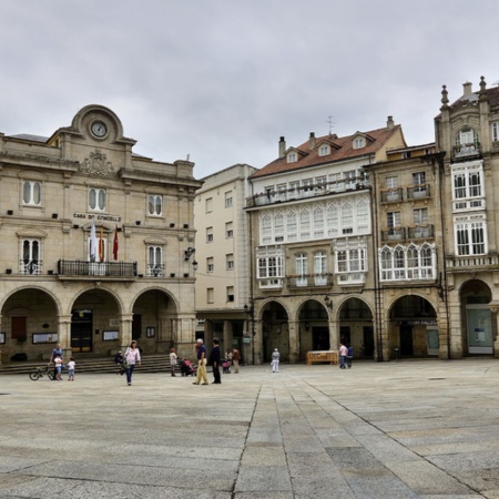 Plaza Mayor d’Ourense, en Galice