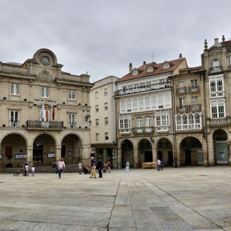Plaza Mayor de Ourense, na Galícia