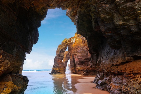 Plage des Cathédrales, Ribadeo