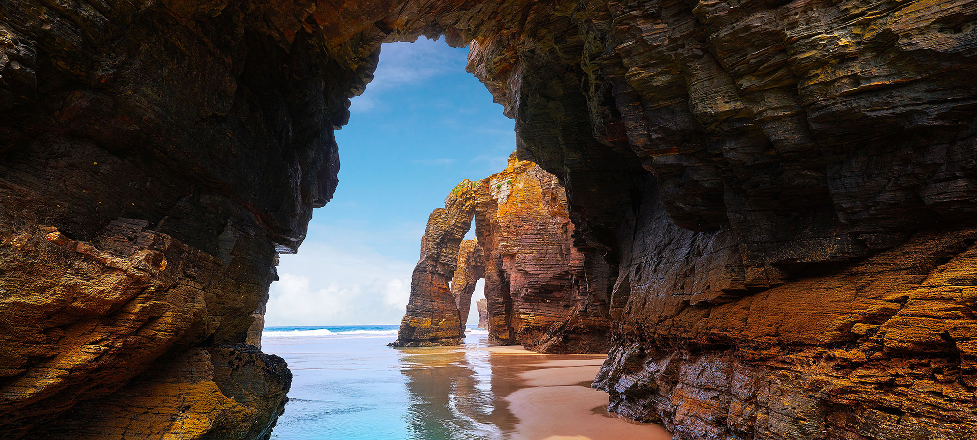 Spiaggia di Las Catedrales, Ribadeo Spiaggia di Las Catedrales, Ribadeo