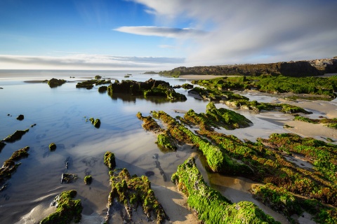 As Furnas beach, A Coruña