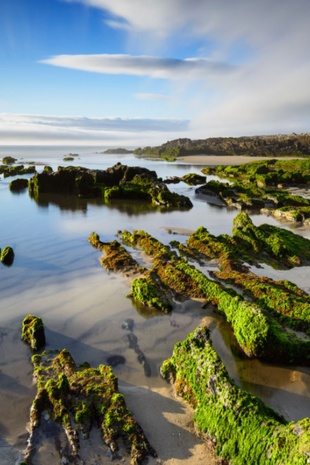 Plaża w As Furnas, A Coruña