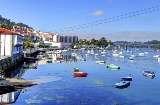 Pontedeume in La Coruña (Galicia)