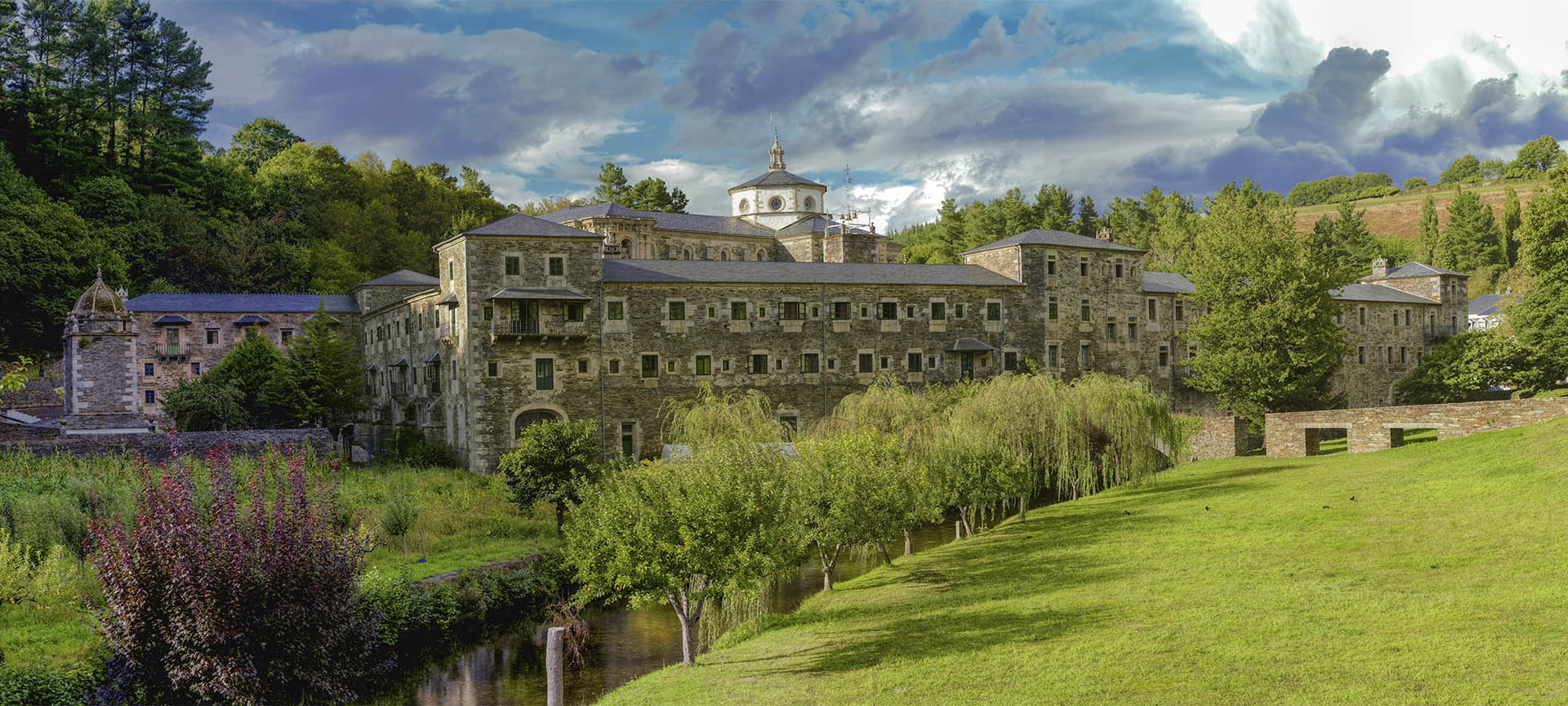 Monastery of San Julián de Samos (Lugo, Galicia)