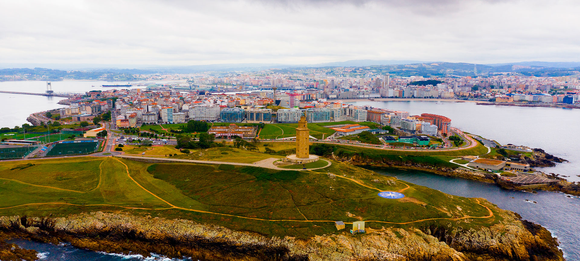 View of A Coruña