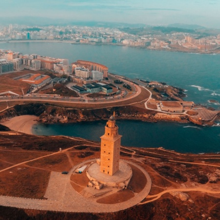 Panorámica de A Coruña