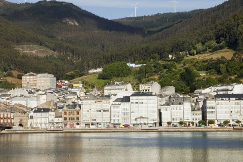 Panorámica de Viveiro (Lugo, Galicia)