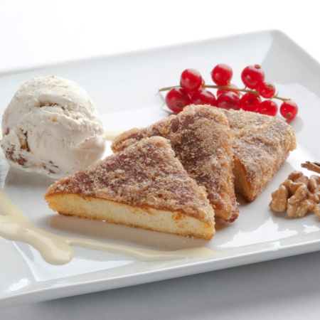 Des « torrijas » avec de la glace