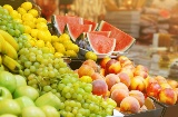 Des fruits frais sur un marché